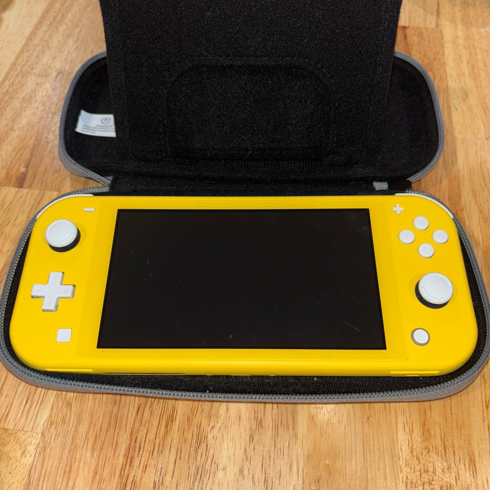 Nintendo Switch Lite in Bright Yellow